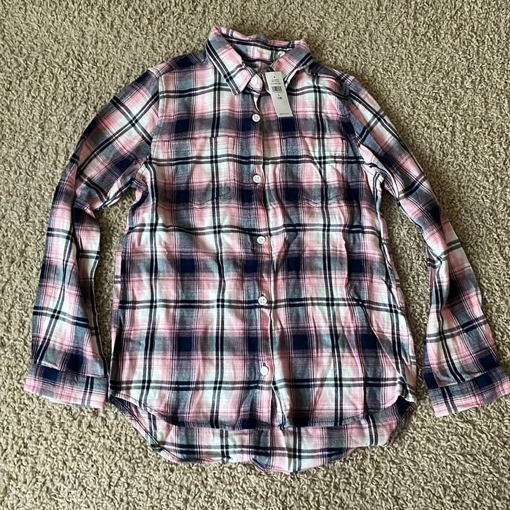 Girls Gap Flannel shirt